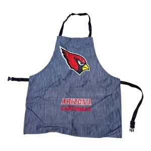 Vintage Arizona Cardinals Denim Apron Jean Adjustable & Pockets BBQ Tailgating